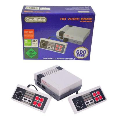 China Wholesale Build-in 600 ABS Mini Retro Video Games Classic 8 Bit TV Game Console for sale