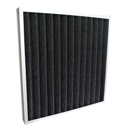 China High Efficiency Pleated Panel Air Filters / Active Carbon Air Filter For Hospital for sale