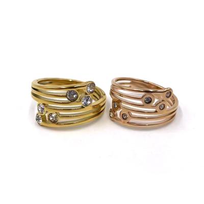 China Other 2022 Fashion Wholesale Men's Women's Gold Rings Sets For All Fingers for sale