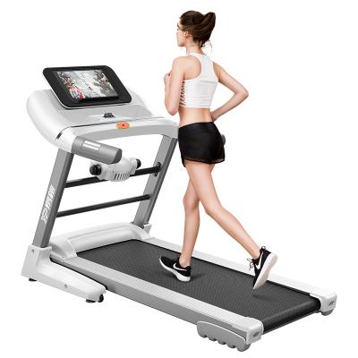 China 220V 50-60 Hz YPOO Indoor Luxury Home Treadmill Multifunctional Fitness Treadmill Machine for sale