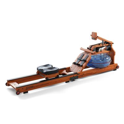 China Modern Use YPOO Rowing Machine Foldable Home Rowing Machine Wooden Rowing Machine for sale