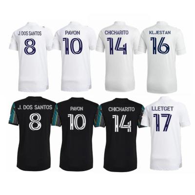 China Shirts & Main 21/22 Top Quality Club CHICHARITO KLJESTAN LLETGET Soccer Jersey J. DOS SANTOS PAVON Thailand America for sale