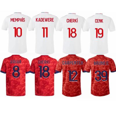 China Shirts & Main 21 22 soccer jerseys 2021 2022 soccer jersey TRAORE MEMPHIS shirt men kids shirts for sale