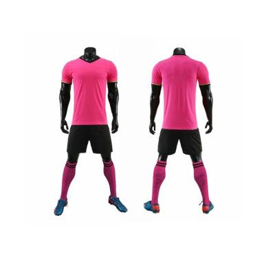 China Soccer Tank Tops Sets 2021 Pink And Black Adult Football Tank Tops Sportswear Team Training Soccer Wear Mens Football for sale