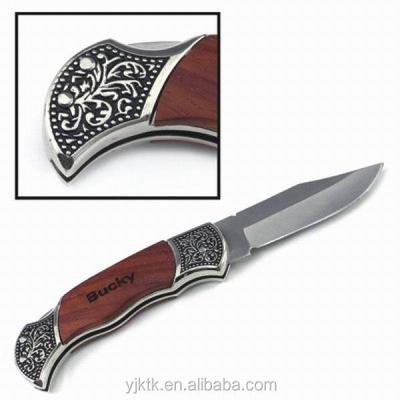 China High Quality SERVING KNIFE Rosewood DecoGrip Folding Pocket Knife Rose Wood Handle for sale