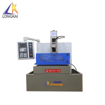 China SK703-6380 CNC Travel Metal Auger EDM Long Drilling Machine Smooth Processing for sale