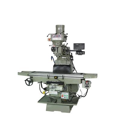 China Factory vertical and horizontal metal high quality universal turret machine milling machine for sale