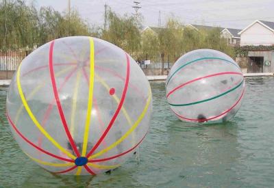 China Große aufblasbare Wasser-Spielwaren Comercial, aufblasbares Wasser-bunter gehender Ball für Erwachsenen zu verkaufen