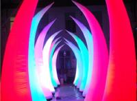 China Beautiful Bridge Led Inflatable Lighting Tusk Type For Romantic Party for sale