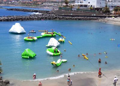 China Sea Inflatable Floating Water Park , Commercial Ultimate Inflatable Slide Park for sale