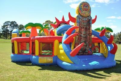 China Het openluchtkasteel van Inflatables Bouncy, Opblaasbare de Jonge geitjes Mini Opblaasbare Verbindingsdraad van het Gezelschapsspelspeelgoed Te koop