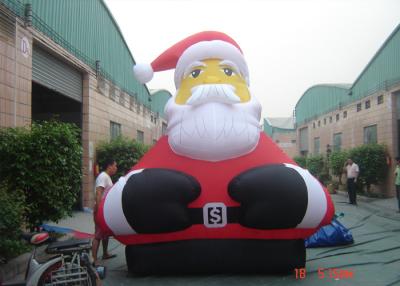 China Gigante elegante Santa For Advertising inflável exterior do Natal do Natal gigante à venda