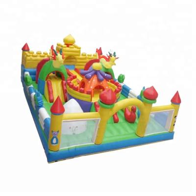 China casa animosa del castillo de 0.55m m Platón para el castillo inflable al aire libre del patio de los niños en venta