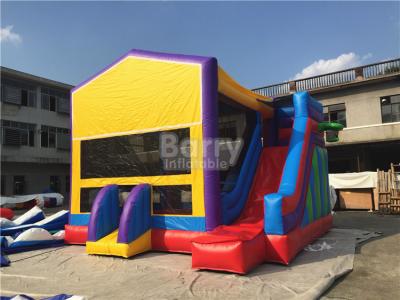 China 0.55mm Pvc Amazing Bounce House Slide Combo For Outdoor Entertainment for sale