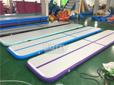 China Gym Sports Game Inflatable Air Track Gymnastics Mat For Home CE EN14960 for sale