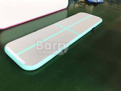 Chine Les tapis croulants gonflables à la maison de gymnastique de voie d'air/ont adapté la voie aux besoins du client croulante d'air de sport de PVC à vendre