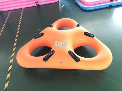 China Anillo inflable modificado para requisitos particulares de la nadada del parque del agua con el logotipo para el adulto y los niños en venta