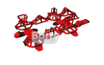 중국 옥외 팽창식 뜨 물 공원 게임, 판매를 위한 새로운 물 공원이 호수/바다 거대한 성인에 의하여 장난감 급수합니다 판매용