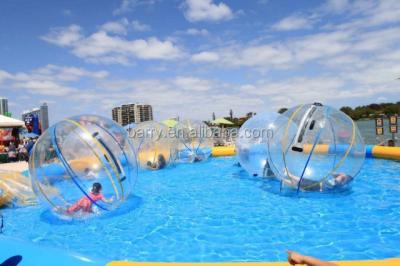 China Coloful Opblaasbare het Lopen Waterbal voor Pool 2m Diameter Te koop