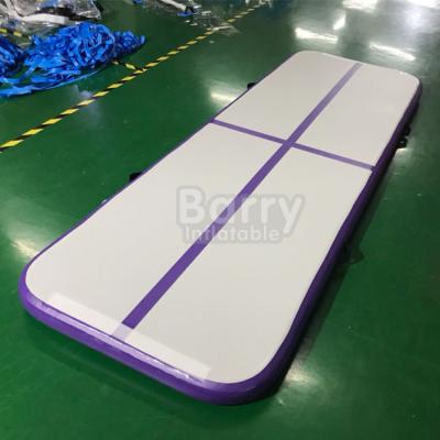 Cina Ginnastica gonfiabile porpora professionale Mats Tumbling Air Track di colore 3x1m in vendita