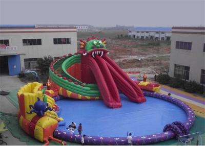 China Parque inflável da água das crianças engraçadas, campo de jogos de flutuação inflável do parque da água à venda