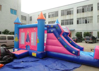 중국 팽창식 위락 공원을 위한 Bouncy Castle Slide Combo 아이 공주 판매용