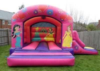 China Gorila combinada inflable de princesa Bounce House Little Tikes con la diapositiva en venta