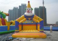 China Outdoor Durable Clown Jumping Inflatable Bouncer For Kids , EN14960 for sale