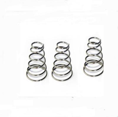 China Cylinder factory 1.0mm diameter conical compression spring for sale