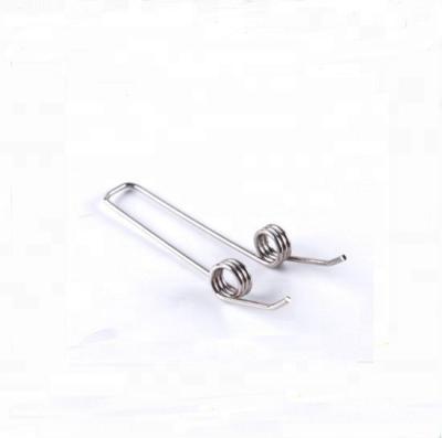 China Custom Small Double Coil Stainless Steel Torsion Spring for sale