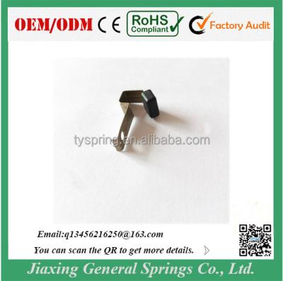 China Apartment ; Sheet ; Flat Manufacturer Custom Flat Wire Spring Clip Fasteners for sale