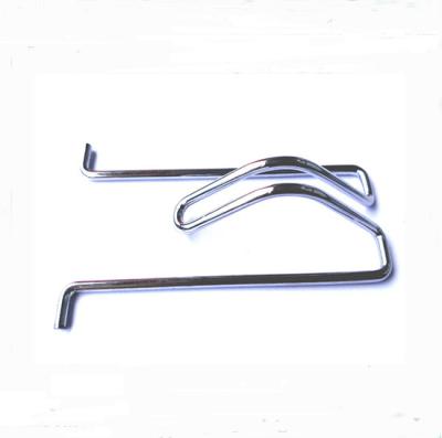 China Customer's request stainless steel wire spring clip for mechanical parts for sale