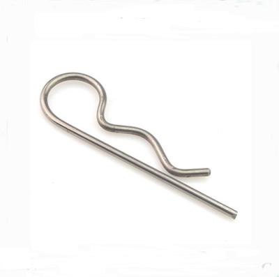 China Customer Request Galvanized Wire Form R Spring Clips Clamping Pins for sale