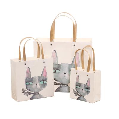 China 2020 Handmade Custom Hot Sale Specialty Paper Lady Hand Carrier Shopping Bag Birthday Gift Packaging Bags for sale