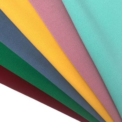 China Cheap stretch textile scuba crepe palladium fabric FAKE TORSION FOAM CREPE fashion knitted fabric for sale