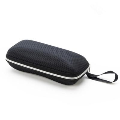 China EVA Anti-stress Sunglasses Case Football Grid Diamond Hook Black Sunglasses Case New for sale