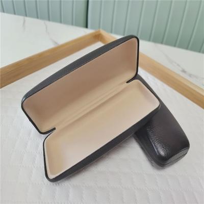 China Japan and South Korea iron fashion portable black glasses case retro flat mirror myopia reading glass literary glasses for sale