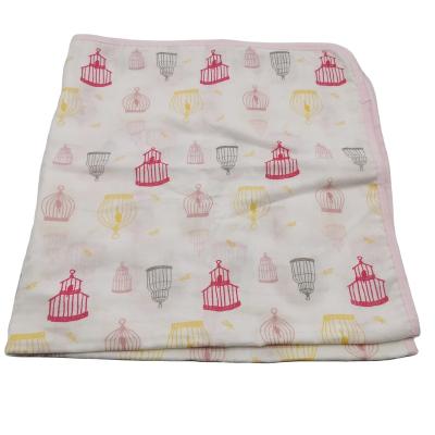 China Cheap Custom Popular Product Hot Selling Sustainable 4 Layers Sustainable Muslin Wrap Muslin Blanket for sale