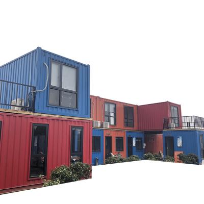 China Parking Lot 40 Feet New Design Cheap Shipping Container House Prefab House For Sale for sale