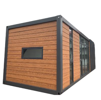 China Modern Module Prefab Rock Wool Sandwich Panel Construction Shipping Container Folding Summer House Homes In Greece for sale