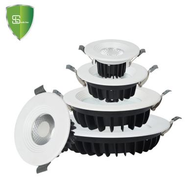 China Factory Price Modern High Quality Indoor Hotel Office 7watt 10watt 15watt 30watt COB Led Downlight With Driver for sale