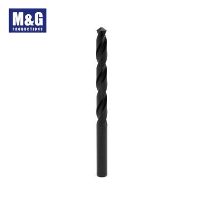 China Metal Drilling DIN338 135 Point Twist Drill Straight Split Shank Worker Drill Black Oxide for sale