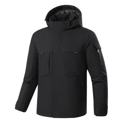 China Custom 9 Waterproof Zones USB Fleece Winter Electric Jacket Equips Self Heating Shirt With Battery Pack for sale