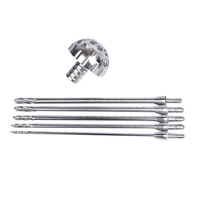 China Safe Surgical Operation Spine Endoscopy Surgery Bone Drill and Locate Transforaminal Endoscopic System Drill Needle Probe for sale