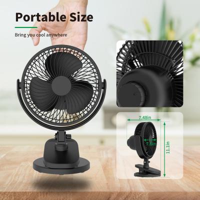 China Protable Drop Ship 2021 Newly Small Battery 3 Speed ​​Desktop Air Conditioners Fans for sale