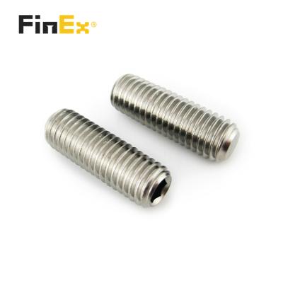 China Pan Stainless Steel 304 Hexagon 316 DIN916 Socket Cup Point Set Screw For Door Handle for sale