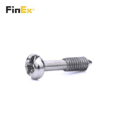 China Stainless Steel Pan Head Phillips-Slotted Captive Screw by Pan Factory Price Metric M2.5 for sale