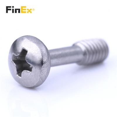 China Pan Free Sample M5 Alloy Steel Pan Head Cross Captive Screws for sale