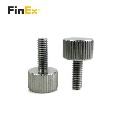 China Pan Computer PC Case Aluminum Knurled Thumb Screws for sale