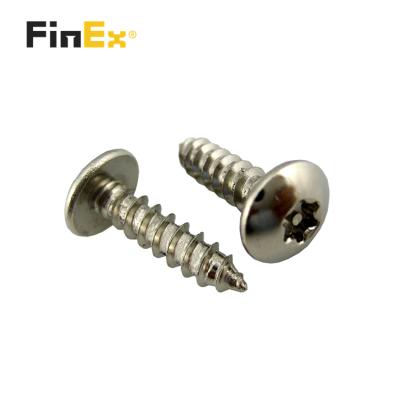 China Tamper Proof Pan Custom Stainless Steel Security Torx Screws With Center Pin for sale